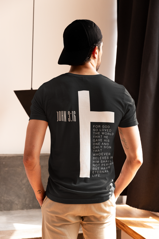 John 3:16 Cross T-Shirt