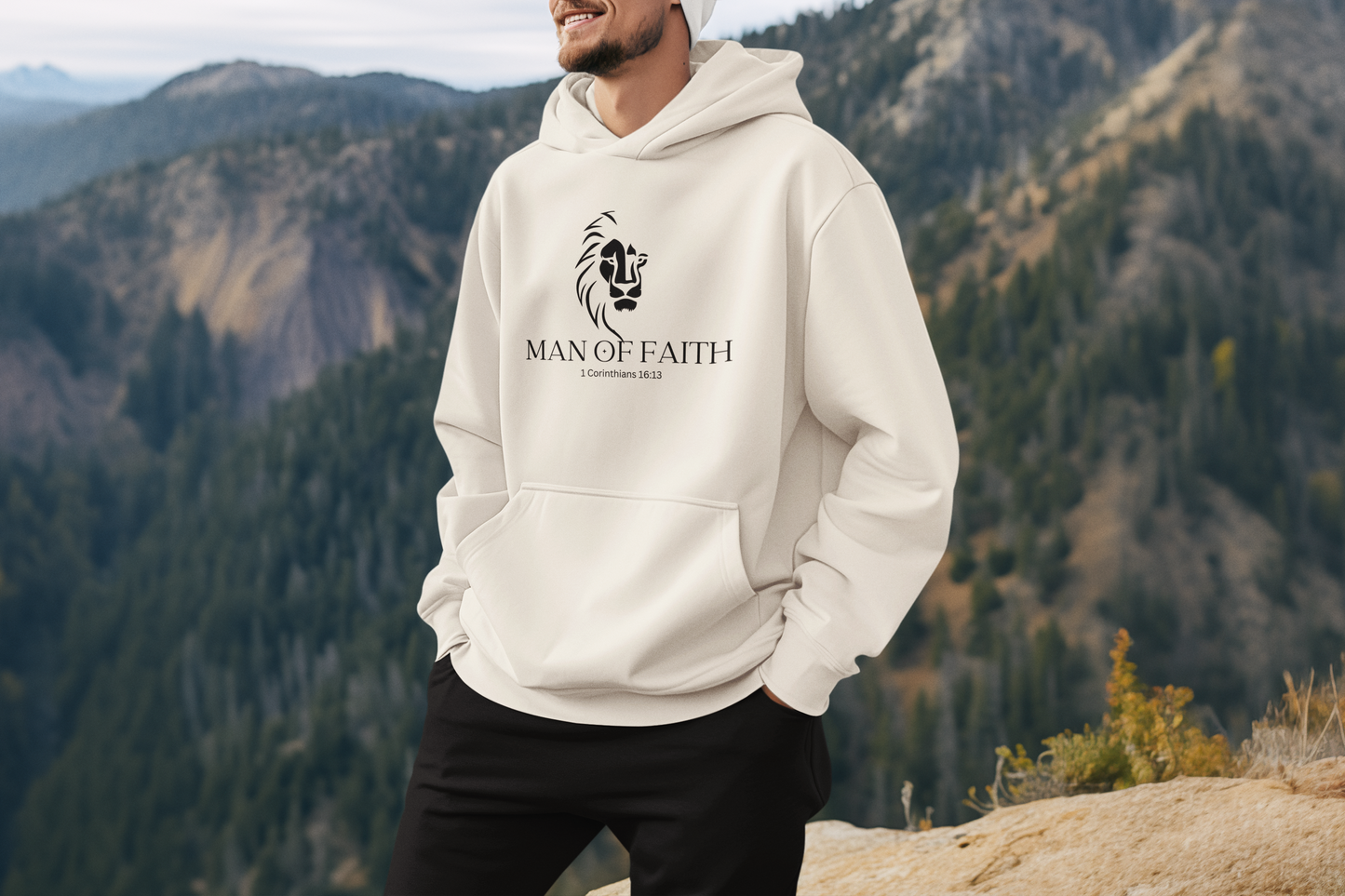 Man of Faith - Hooded Sweatshirt